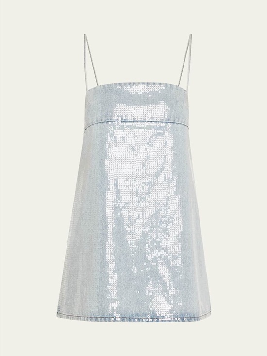 Retrofete Dresses & Skirts - Retrofete Nadiya Denim Mini Dress